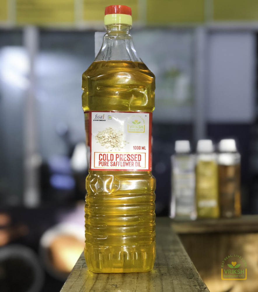 Safflower Oil 1000ml vriksh farms